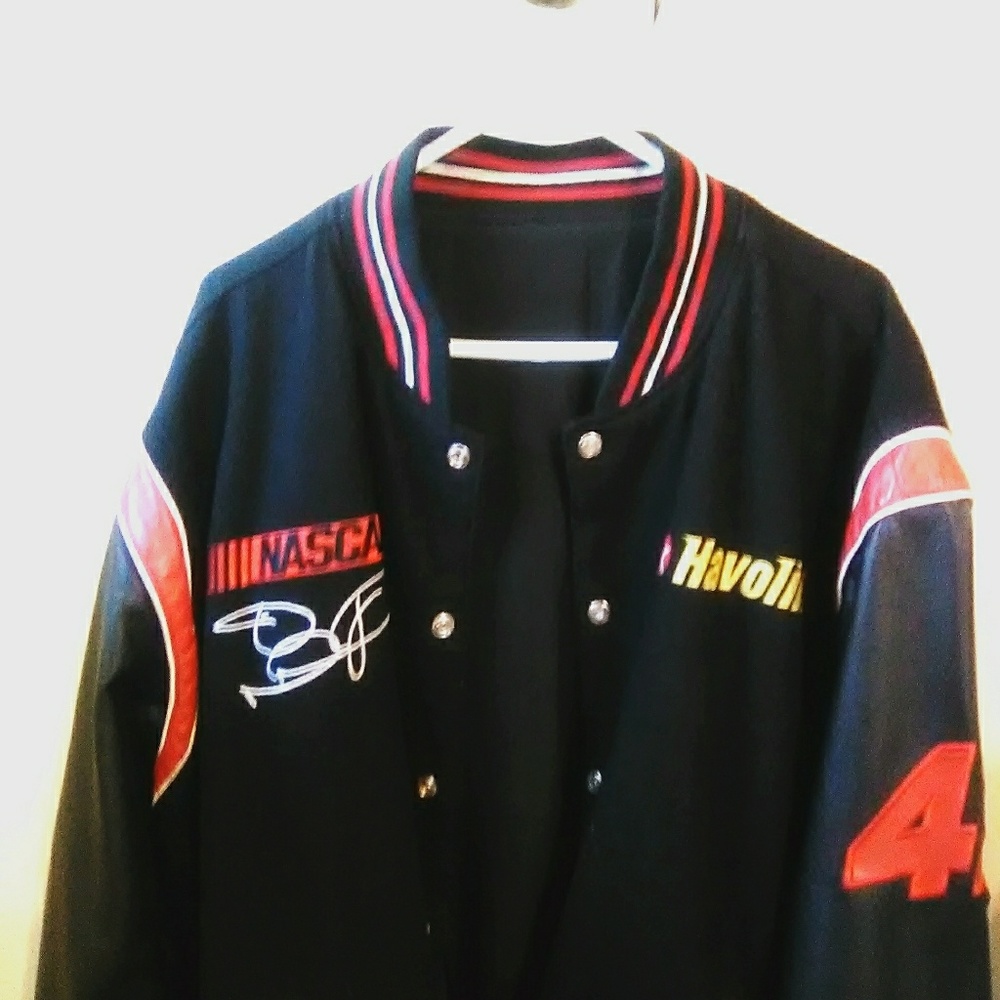JH Design Nascar leather jacket